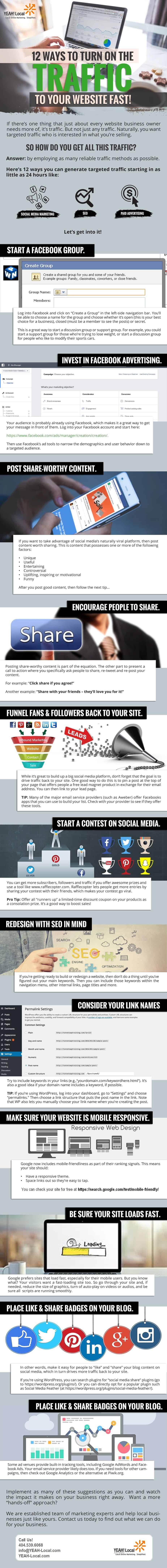 How to Get Traffic to Your Website