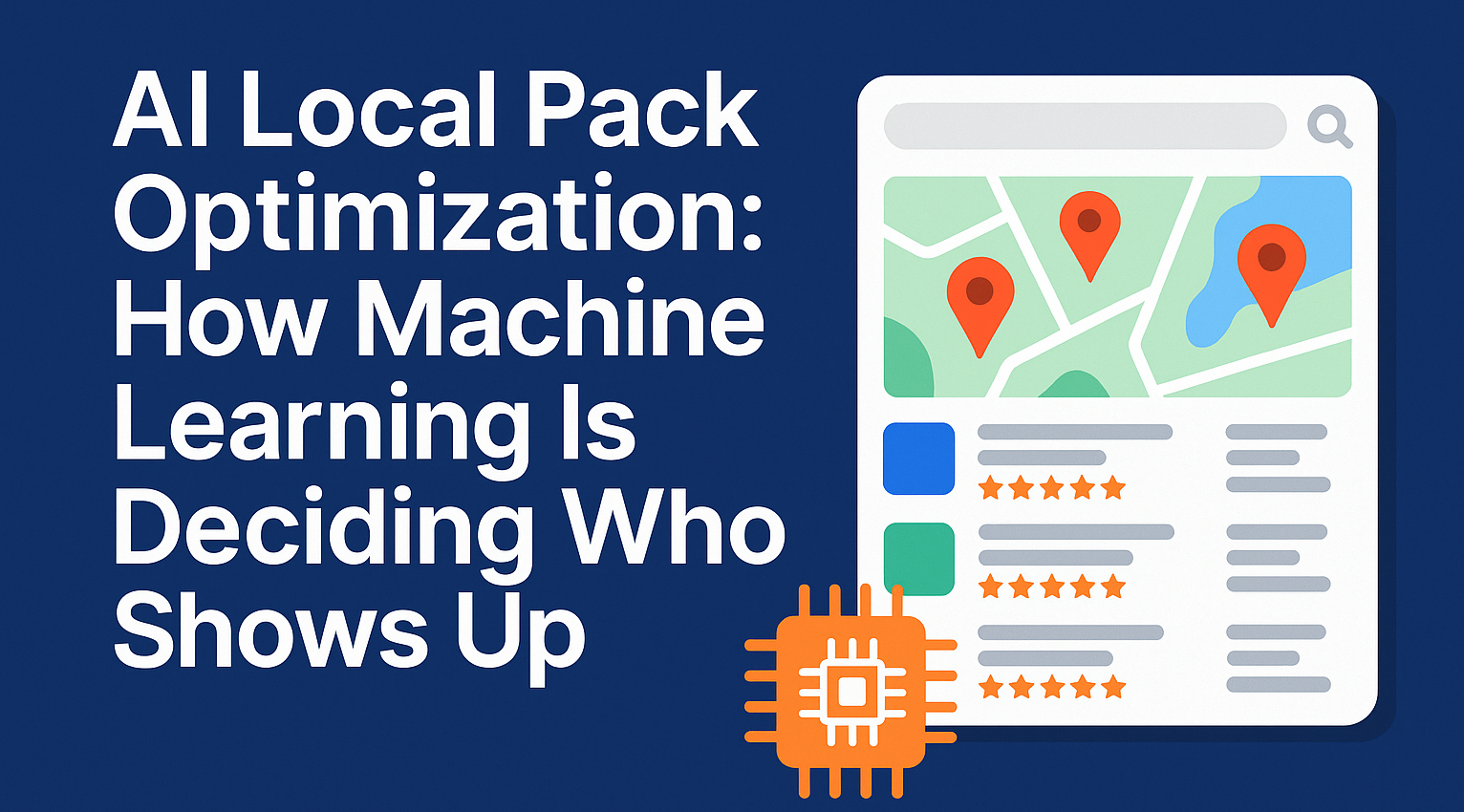 AI Local Pack Optimization: How Machine Learning Is Deciding Who Shows Up